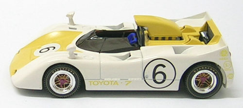 Toyota 7 1969 Japan GP weiss / gelb #6 1:43