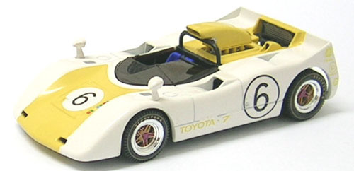 Toyota 7 1969 Japan GP weiss / gelb #6 1:43