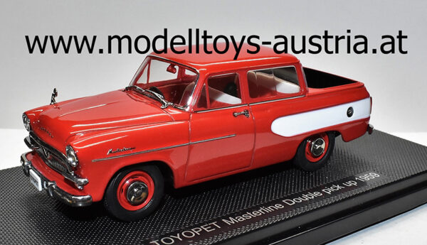 Toyota Toyopet Masterline Pritschenwagen Doppelkabine Pick up 1959 rot 1:43