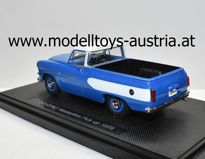 Toyota Toyopet Masterline Pritschenwagen Pick up 1959 blau 1:43