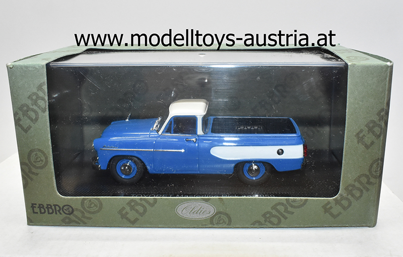 Toyota Toyopet Masterline Pritschenwagen Pick up 1959 blau 1:43