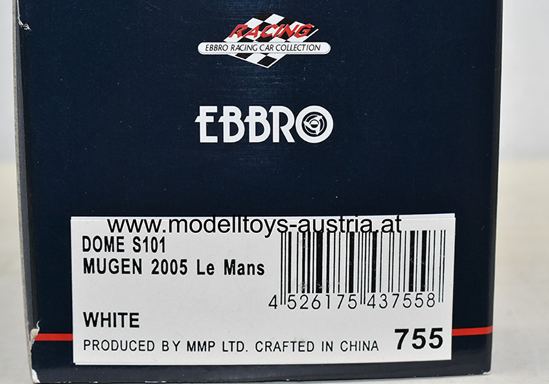Dome S101 Mugen Le Mans 2005 MICHIGAMI / ARA / KANEISHI 1:43