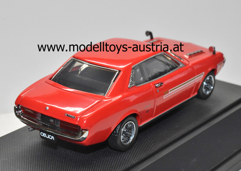Toyota Celica TA22 1600 GT Coupe 1972 rot 1:43