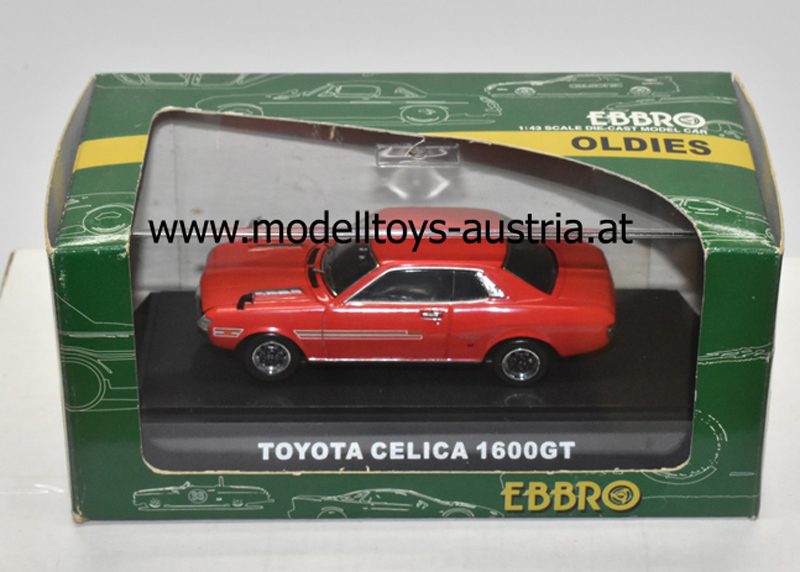 Toyota Celica TA22 1600 GT Coupe 1972 rot 1:43