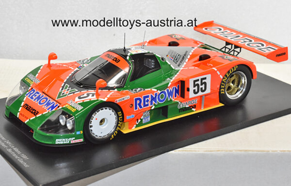Mazda 787 B 1991 Sieger Le Mans WEIDLER / HERBERT / GACHOT 1:18