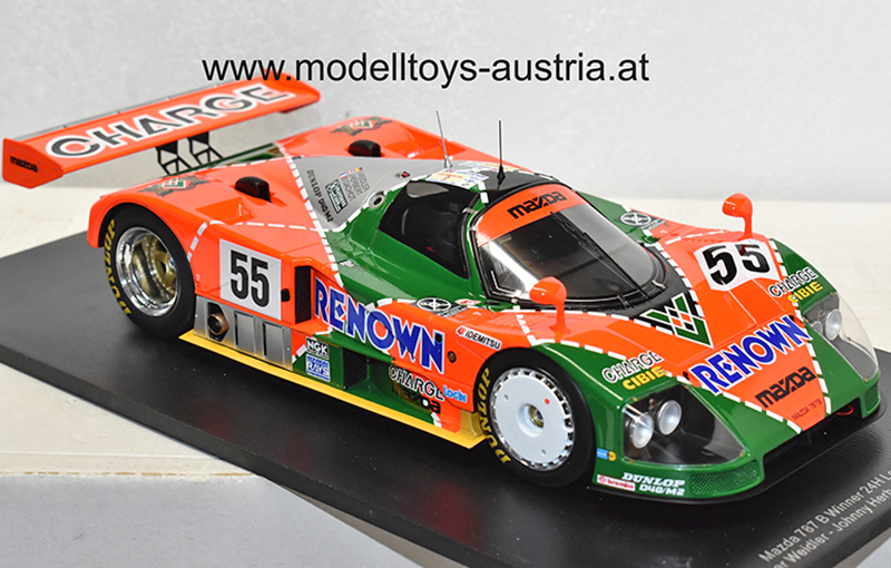 Mazda 787 B 1991 Sieger Le Mans WEIDLER / HERBERT / GACHOT 1:18