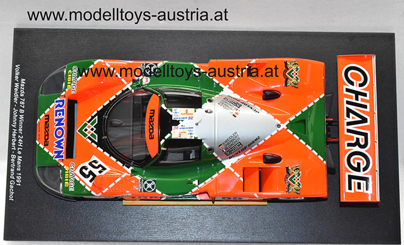 Mazda 787 B 1991 Sieger Le Mans WEIDLER / HERBERT / GACHOT 1:18
