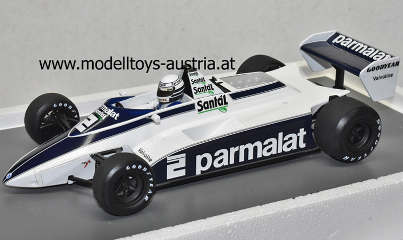 Brabham BT49D Ford 1982 Riccardo PATRESE Sieger Monaco GP Monte Carlo 1:18