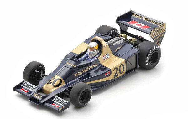 Wolf WR1 Ford 1977 Jody SCHECKTER Sieger Monaco GP Monte Carlo 1:18 Spark