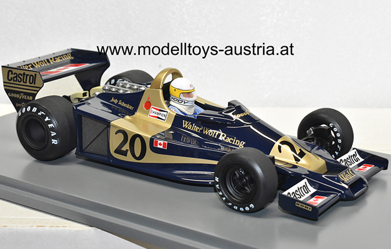 Wolf WR1 Ford 1977 Jody SCHECKTER Sieger Monaco GP Monte Carlo 1:18 Spark