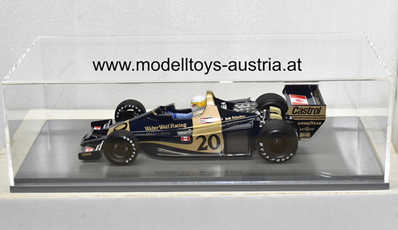 Wolf WR1 Ford 1977 Jody SCHECKTER Sieger Monaco GP Monte Carlo 1:18 Spark