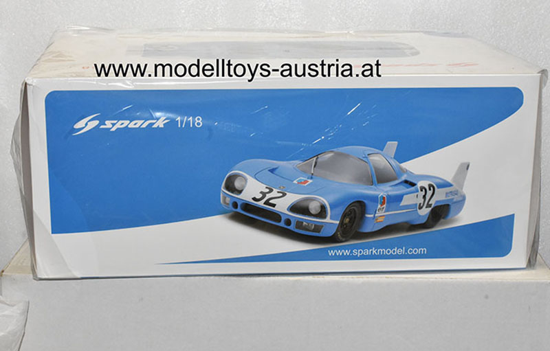 Matra 640 1969 Le Mans Test Version Henri PESCAROLO 1:18