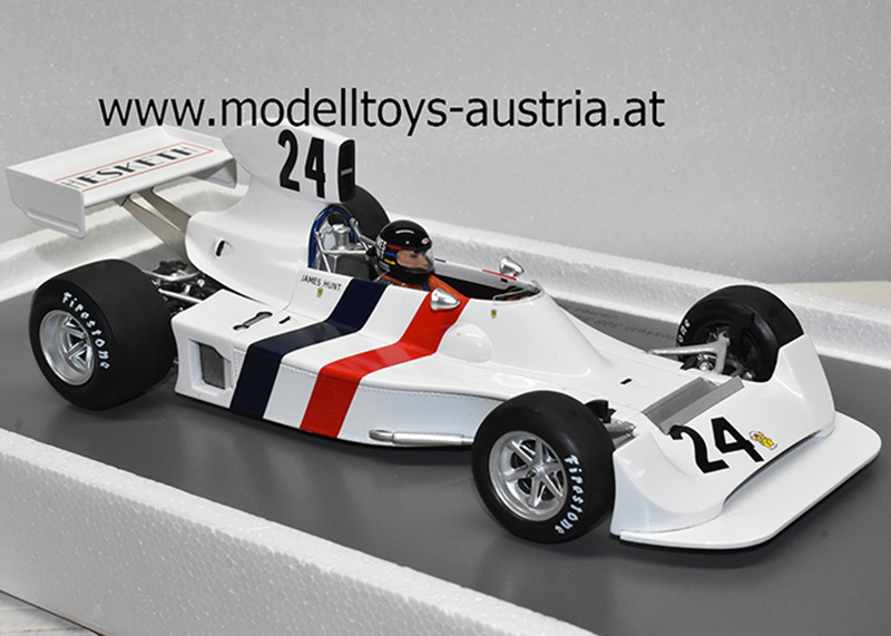 Hesketh 308 Ford 1974 James HUNT Schweden GP 3. Platz 1:18 Spark