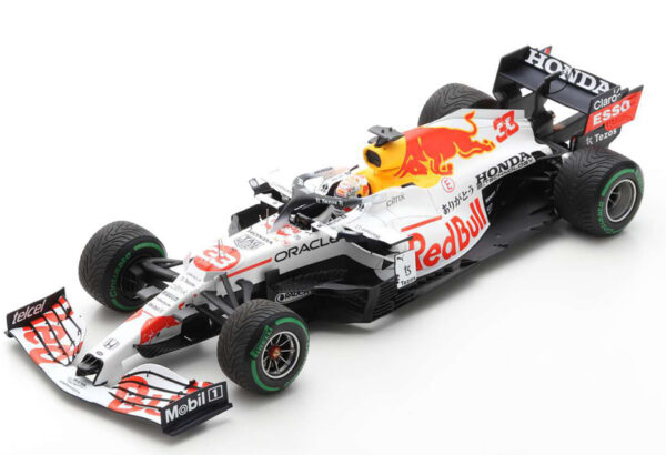 Red Bull Racing RB16B Honda 2021 Max VERSTAPPEN Weltmeister Türkei GP 1:18 Spark