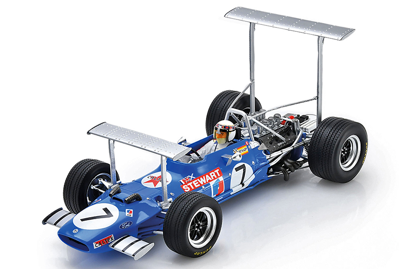 Matra MS10 Ford 1969 Sir Jackie STEWART Weltmeister Sieger Südafrika GP Kyalami 1:18
