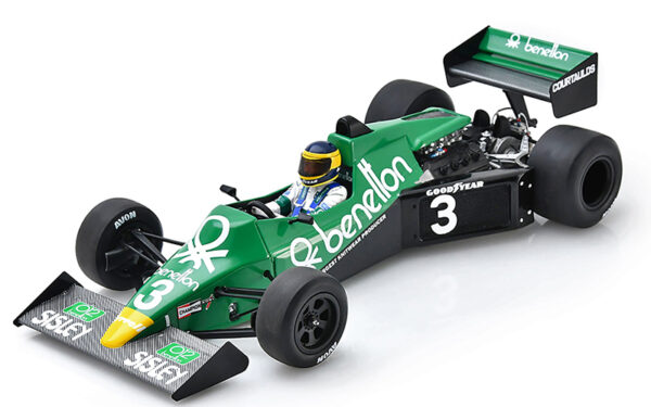 Tyrrell 012 Ford 1983 Michele ALBORETO Holland GP Zandvoort 1:18