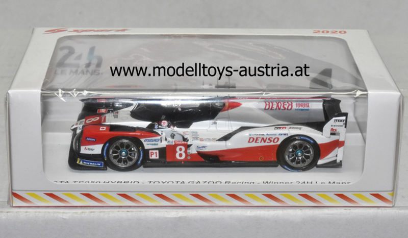 Toyota TS050 HYBRID 2020 Le Mans Sieger S. Buemi / B. Hartley / K. Nakajima 1:43