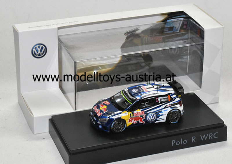 VW Polo R WRC 2015 Andreas MIKKELSEN / Ola FLOENE Rally Monte Carlo 1:43