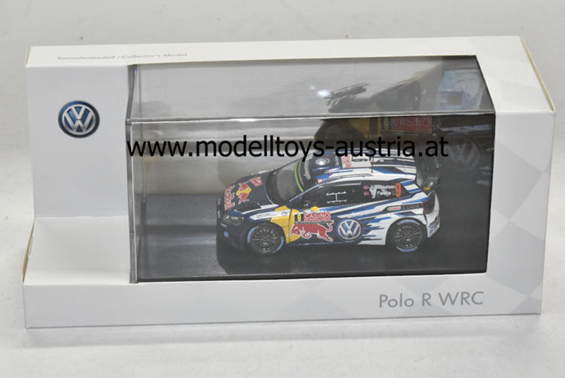 VW Polo R WRC 2015 Andreas MIKKELSEN / Ola FLOENE Rally Monte Carlo 1:43