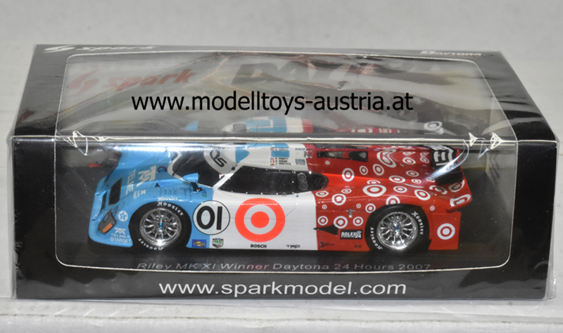 Riley MK XI 2007 Daytona Sieger S. Pruett / S. Duran / J-P. Montoya 1:43