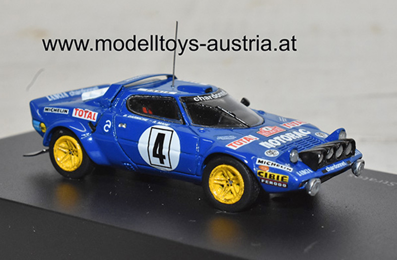Lancia Stratos 1979 Rally Monte Carlo Sieger DARNICHE / MAHE 1:87 H0