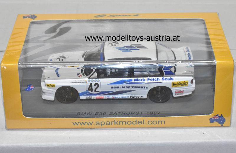 BMW E30 M3 1987 WTCC Sieger Bathurst J. CECOTTO - G. BRANCATELLI 1:43