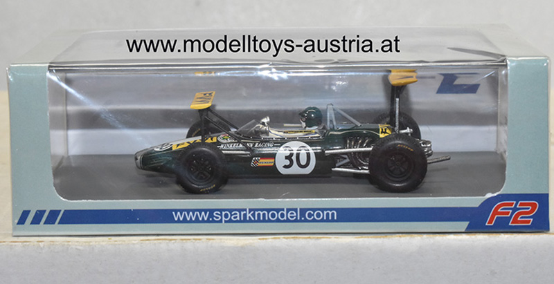 Brabham BT23C Ford 1968 F2 Jochen RINDT 2nd Argentinian Temporada 1:43