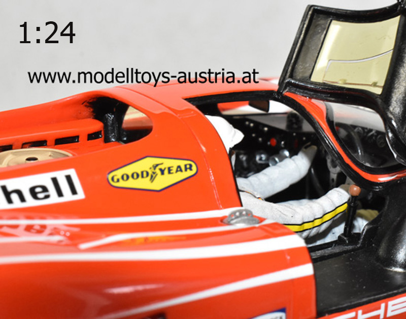 Porsche 917 Kurzheck 1970 Le Mans Sieger Hans HERRMANN / Richard ATTWOOD 1:24 Spark