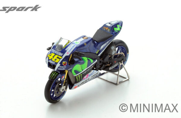 Yamaha YZR-M1 2015 Moto GP Valentino ROSSI Sieger Holland GP 1:43 Spark