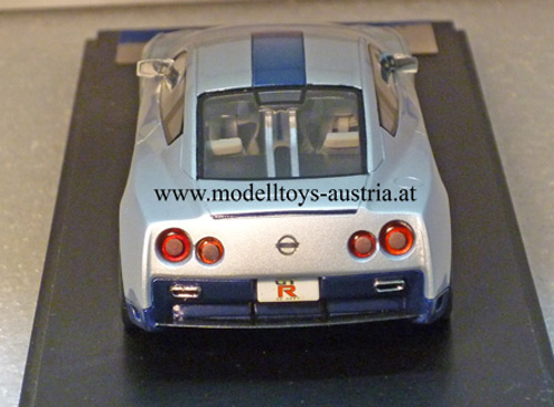 Nissan Skyline R35 GT-R 2001 CONCEPT Car Tokyo silber 1:43