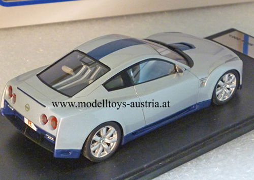 Nissan Skyline R35 GT-R 2001 CONCEPT Car Tokyo silber 1:43