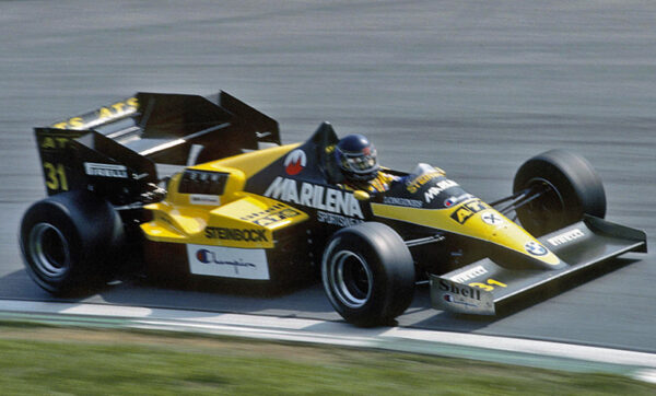 ATS D7 BMW Turbo 1984 Gerhard BERGER erstes RENNEN Österreich GP 1984 1:43