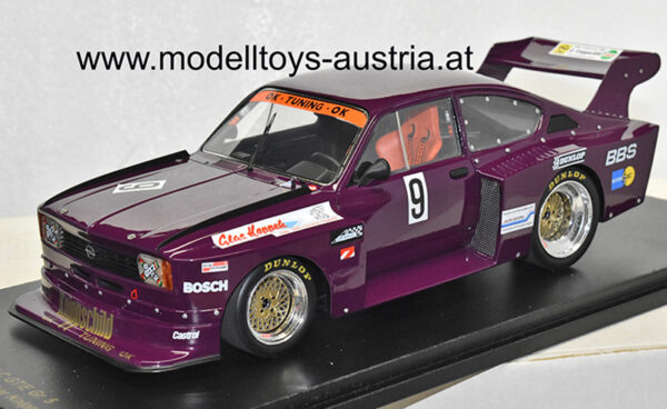 Opel Kadett C GT/E Gr.5 1981 DRM Zolder Günther KNIPPSCHILD 1:18