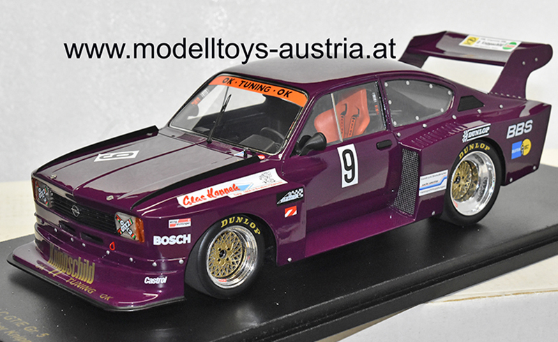 Opel Kadett C GT/E Gr.5 1981 DRM Zolder Günther KNIPPSCHILD 1:18
