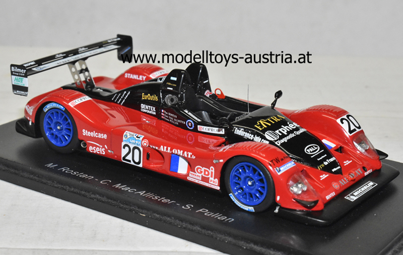 Pilbeam MP93 Judd 2006 Le Mans Marc Rostan / Chris MacAllister / Simon Pullan 1:43