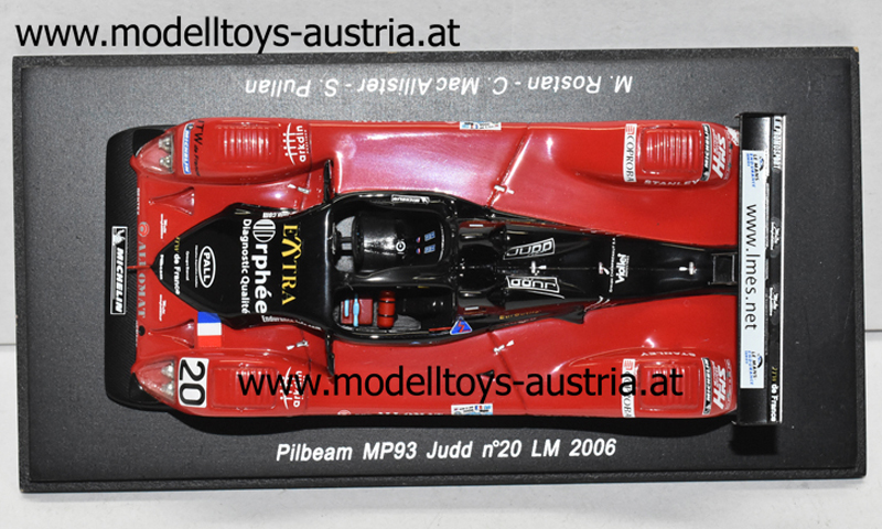 Pilbeam MP93 Judd 2006 Le Mans Marc Rostan / Chris MacAllister / Simon Pullan 1:43