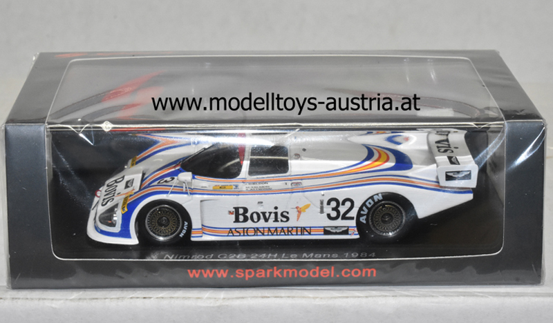 Nimrod C2B 1984 Le Mans 1984 M. Salmon / J. Sheldon / R. Attwood 1:43
