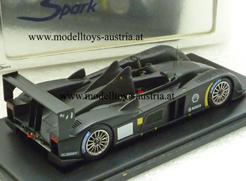 Audi R10 TDI 2006 TESTAUTO schwarz 1:43