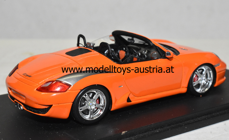 Porsche Boxster RUF RK Spyder 2006 orange 1:43