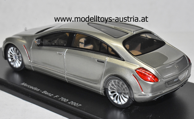 Mercedes Benz F 700 Prototype Concept Car 2007 beige metallik 1:43