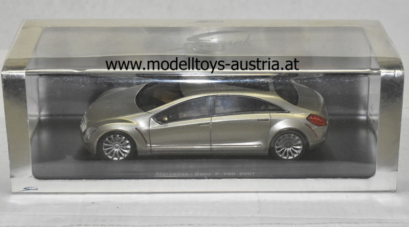 Mercedes Benz F 700 Prototype Concept Car 2007 beige metallik 1:43