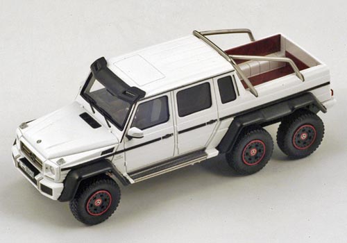 Mercedes Benz W463 G Klasse G 63 AMG 6x6 weiss 1:43
