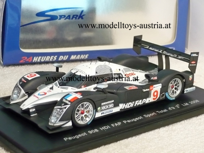 Peugeot 908 HDI FAP Le Mans 2008 KLIEN / MONTAGNY / ZONTA 1:43