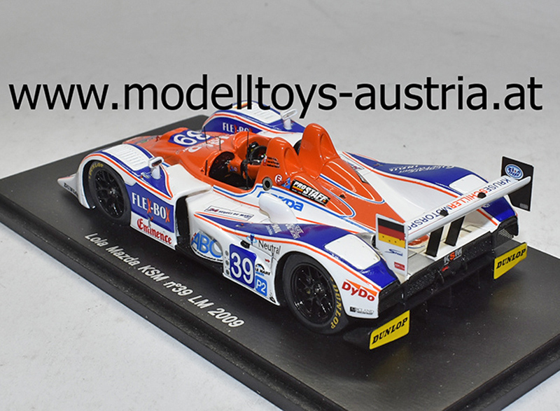 Lola Mazda KSM P2 2009 Le Mans NODA / POURTALES / MARSH 1:43