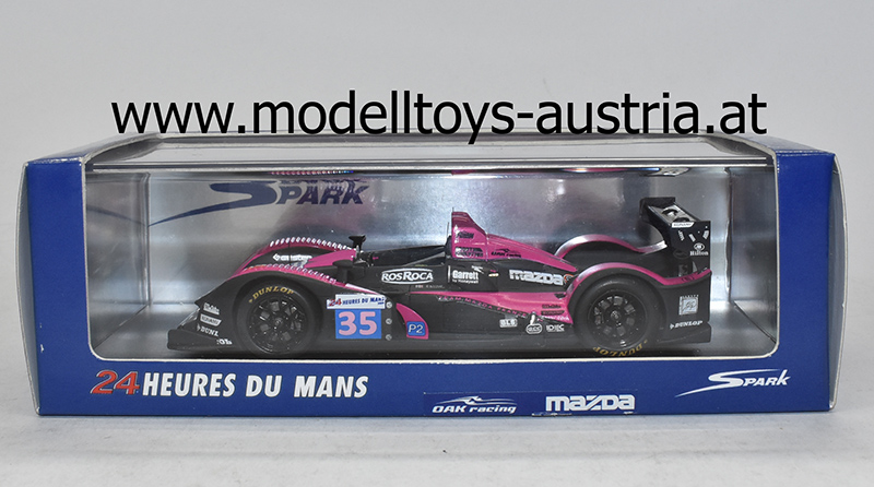Pescarolo Mazda OAK P2 2009 Le Mans AJLANI / LAHAYE / MOREAU 1:43