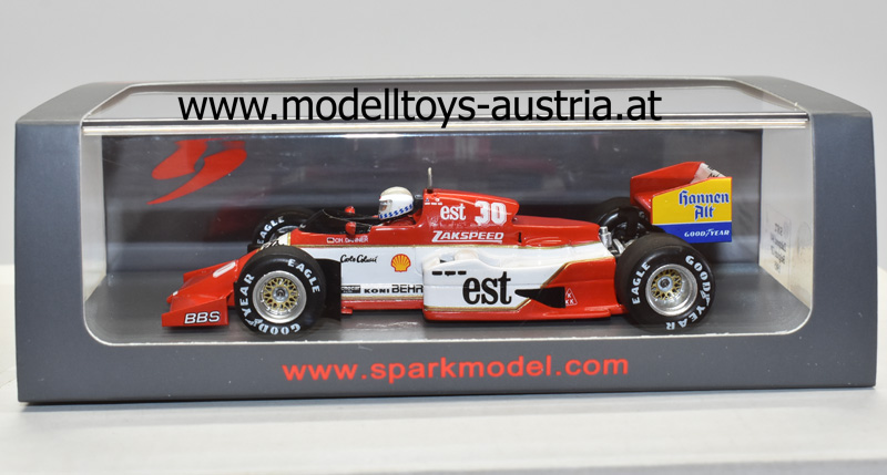 Zakspeed 841 1985 Christian DANNER Belgien GP 1:43