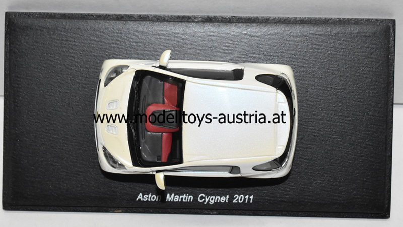 Aston Martin Cygnet 2011 Perl weiss metallik 1:43
