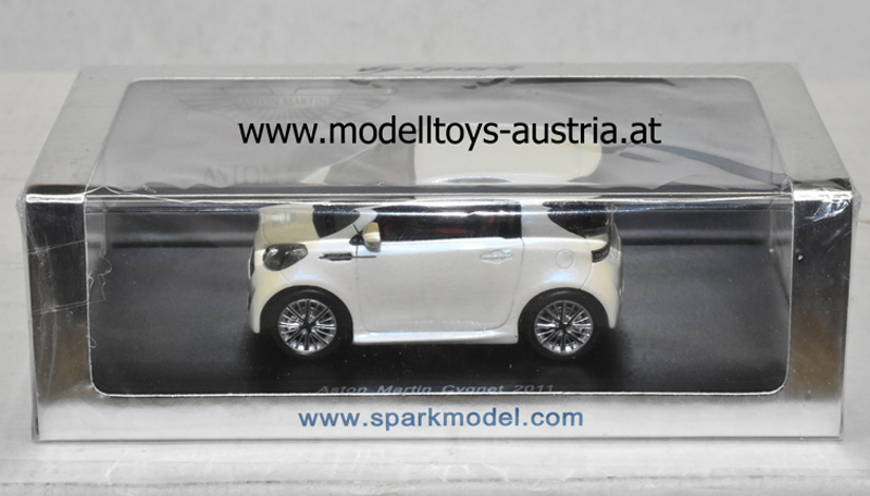 Aston Martin Cygnet 2011 Perl weiss metallik 1:43