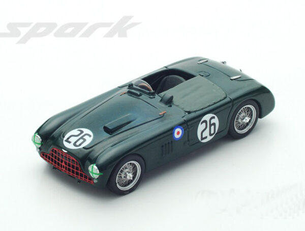 Aston Martin DB3 Spyder 1952 Le Mans POORE / ABECASSIS 1:43