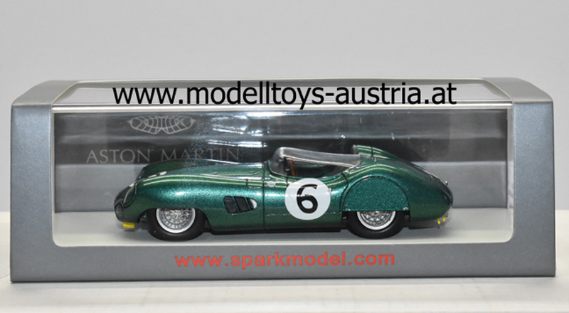 Aston Martin DBR1 1959 Le Mans 2. Platz TRINTIGNAN / FRERE 1:43